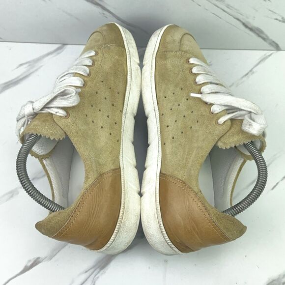 Loewe Low Top Mens Size 42 EU 9 US Tan Khaki Suede Sneakers Italy Made Shoes main image 8